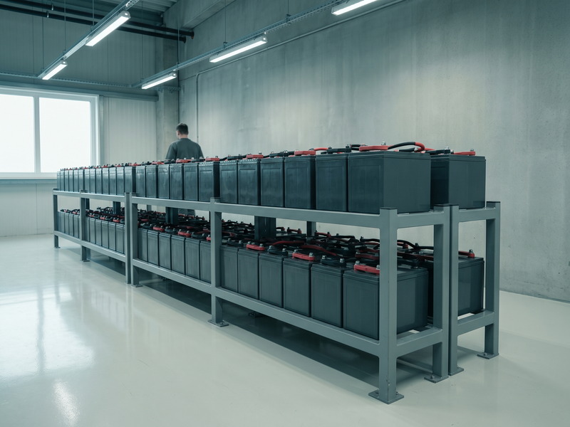 VRLA battery bank, sized to the autonomy you specify