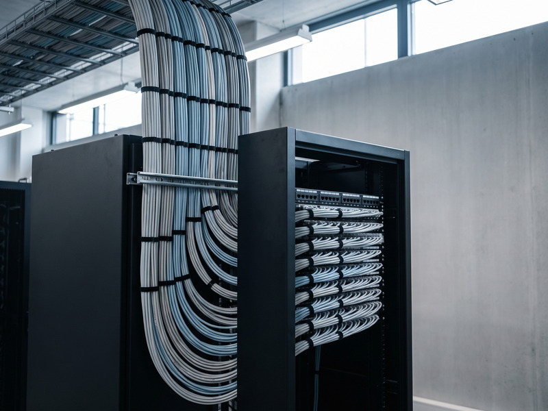 Structured and low-current cabling, terminated and tested