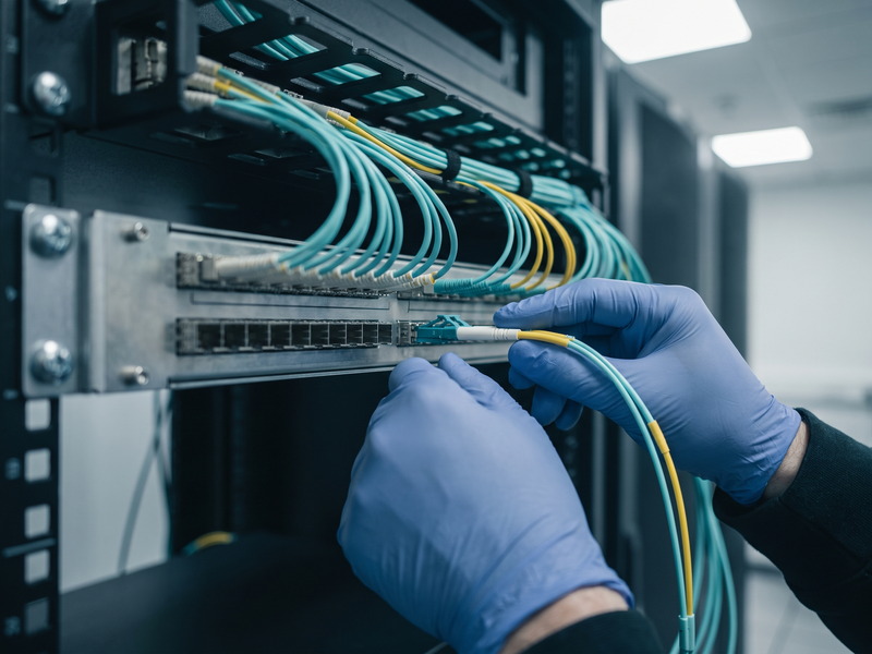 Fibre optic patching for data and building networks